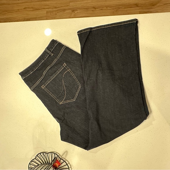 Lane Bryant Genius Fit Jeans Women Denim Jeans 24 Regular Dark Blue Denim - Picture 10 of 11